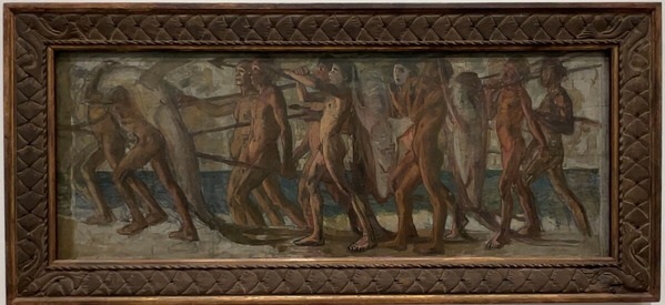 ●重要文化財 青木繁「海の幸」1904