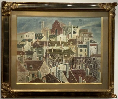 岡鹿之助「群落B」1961