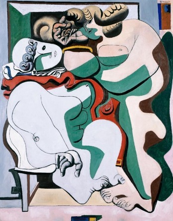 「マッチ箱と二人の女」1933