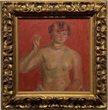 梅原龍三郎「黄金の首飾り」1913