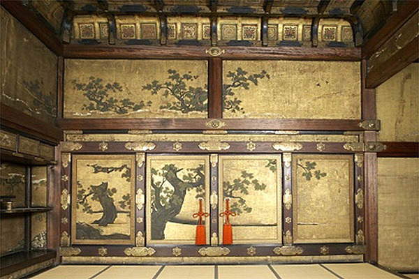 二の丸御殿　遠侍 勅使の間