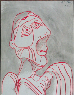男の顔　Head of a  Man 　1967年