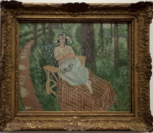 アンリ・マティス Henri Matisse「樹間の憩い」1923