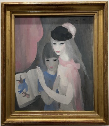マリー・ローランサン Marie Laurencin 《二人の少女》1923