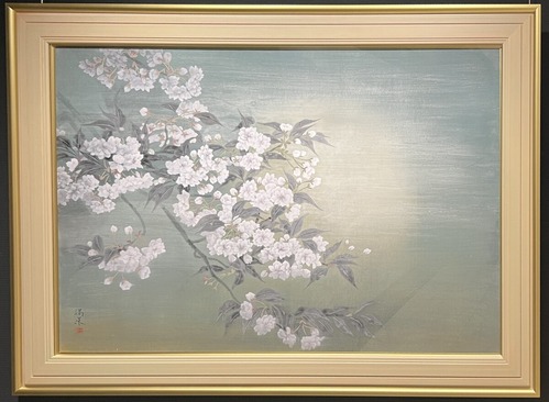 齋藤満栄「八重桜」2018