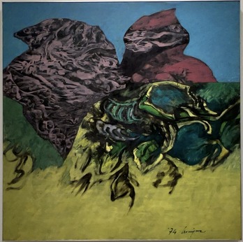 ★野見山暁治「タヒチ」1974