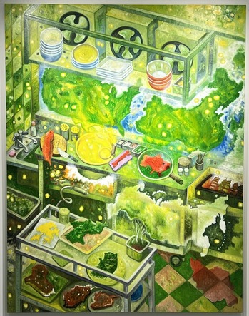 大岩オスカール「Hell's Kitchen 1」2023