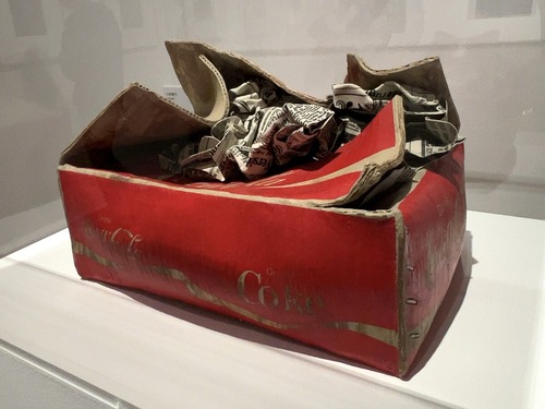 三島喜美代 1932-2024 「Box CG-86」1986