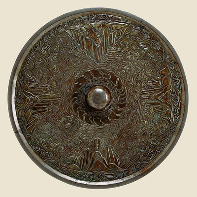 h55　海磯鏡（かいききょう）奈良時代　8世紀