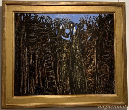 マックス・エルンスト　「石化した森」　1927