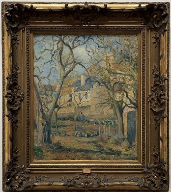 カミーユ・ピサロ Camille Pissarro 《菜園》1878