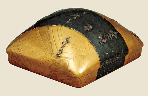 h69　舟橋蒔絵硯箱　本阿弥光悦作　江戸時代　17世紀