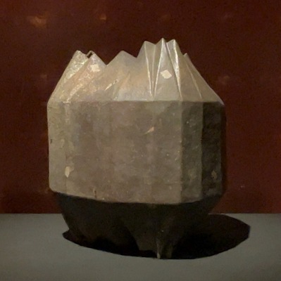 岡田謙三「塩釉折面壷」1981-001