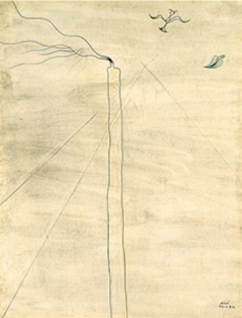 ジョアン・ミロ Joan Miro 《コンポジション》 1924