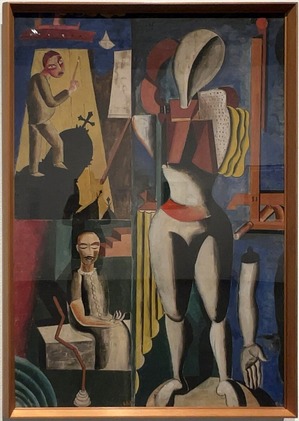 岡本唐貴「制作」1924