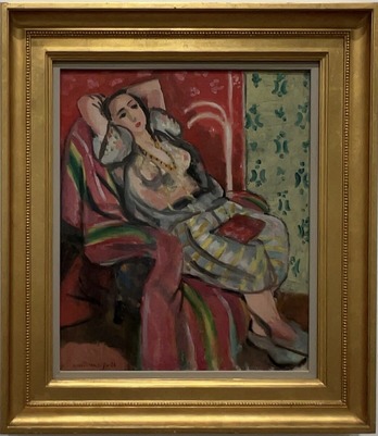 アンリ・マティス Henri Matisse「オダリスク」1926