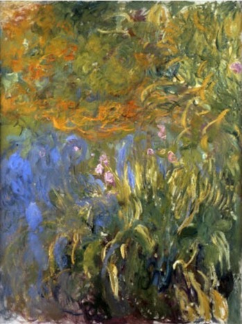 クロード・モネ「アイリス」1914-1917