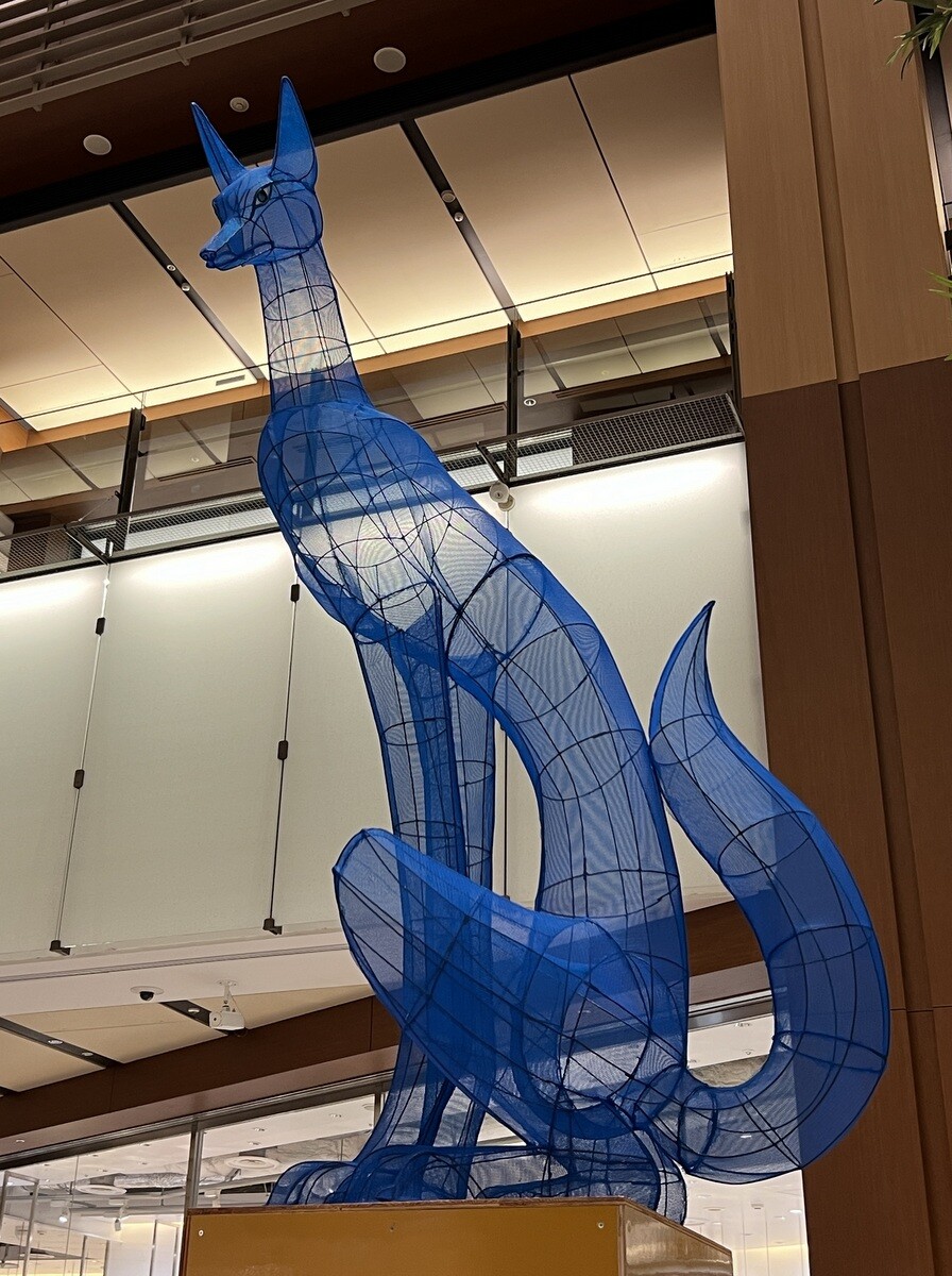 【１点物】大型アート　オブジェ　ダウンタウン　金属×木 1点物】大型アート オブジェ ダウンタウン 金属×木