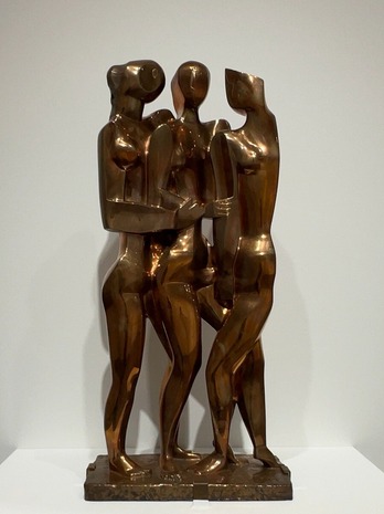 オシップ・ザッキン Ossip Zadkine「三美神」1950