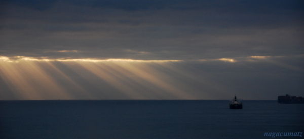 天使の梯子 階段 空 海模様５２ 徒然なる All Over The World