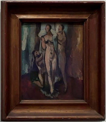 清水多嘉示「衣装室」1926