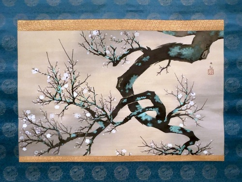 34　横山大観「梅花」昭和4年（1929年）