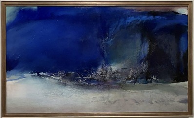 ザオ・ウーキー Zao Wou-Ki「07.06.85」1985