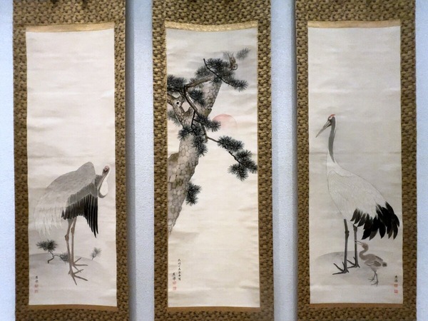 13　円山応挙「老松日ノ出図」展明年1787年