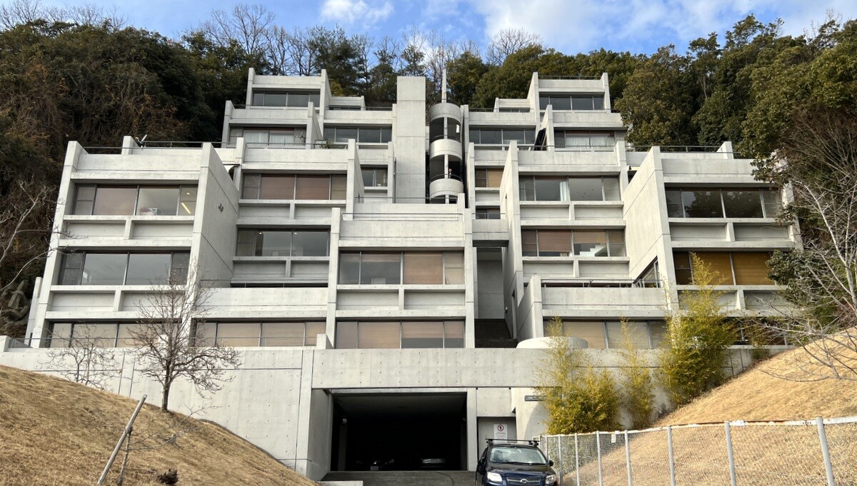 建物探訪 安藤忠雄 @ 六甲の集合住宅 : 徒然なる all over the World