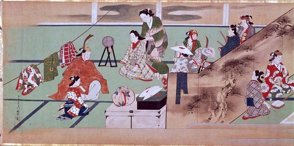 風俗図巻　宮川長春　江戸時代18世紀