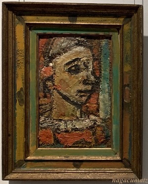 ジョルジュ・ルオー　「リュリュ（道化の顔）」　1952