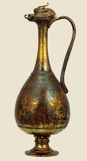 h59　竜首水瓶　飛鳥時代　7世紀