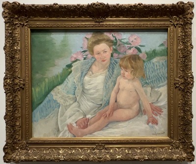 メアリー・カサット Mary Cassatt「日光浴(浴後)」1901