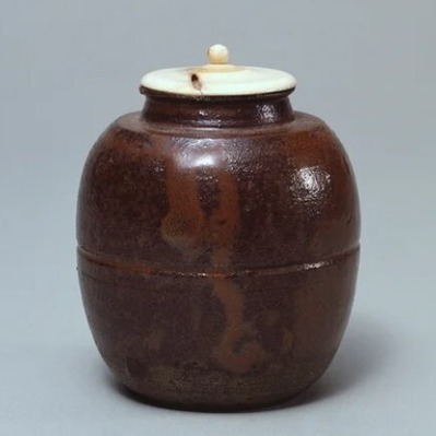 重要美術品 「瀬戸肩衝茶入 銘 塞」江戸時代(17世紀)