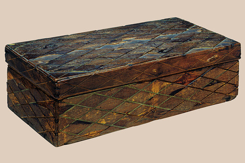 h54　木画経箱　奈良時代　8世紀