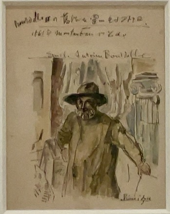 ★清水多嘉示「エミール=アントワーヌ・ブールデル」