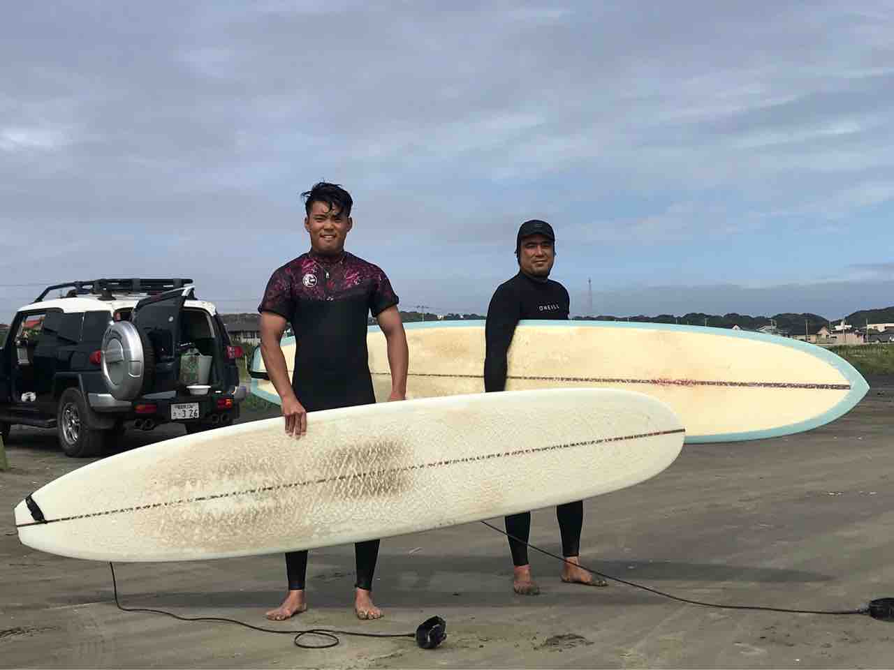 9、4フィートクリームファットキャットロングボード中古！ガトーへロイ