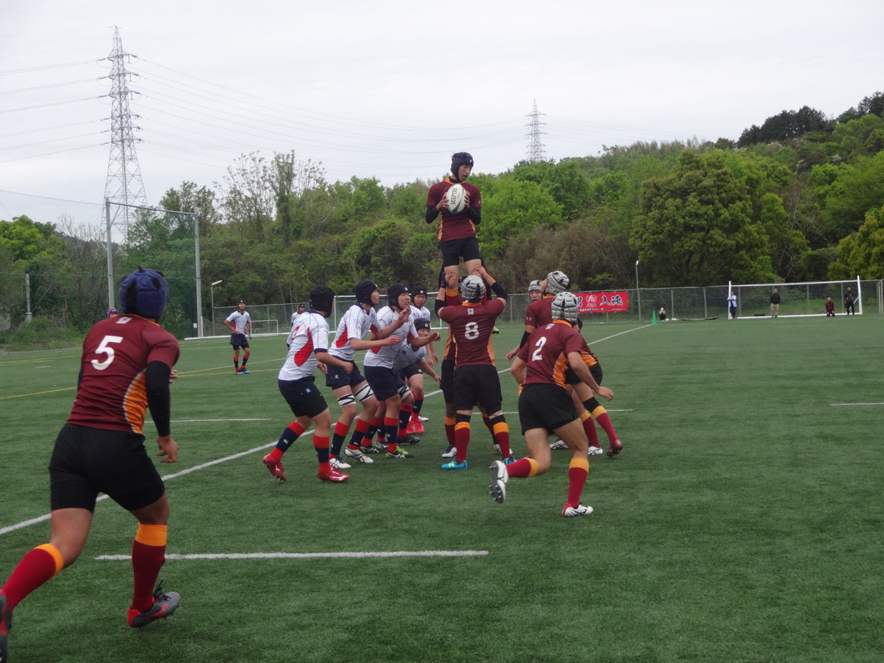 総体名北予選 名古屋経済大学 長久手高校ラグビー部