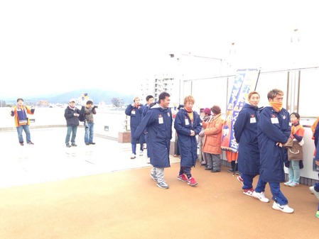2014篠ノ井報告会選手入場