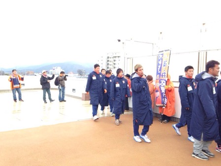 2014篠ノ井報告会選手入場