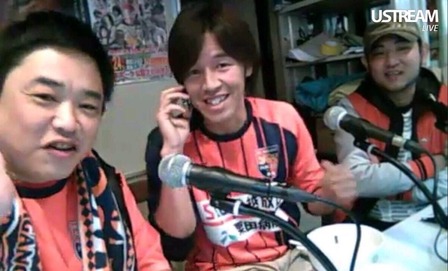 放送中に後輩からTELがかかってくる