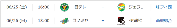 なでしこカップA第4節
