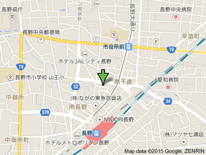 CENTRALの地図