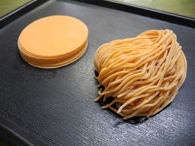 橙麺と橙皮