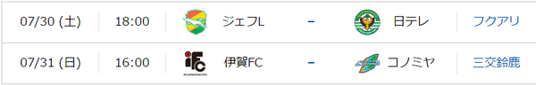 なでしこカップA日程
