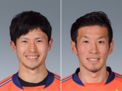 高野選手と野澤選手