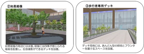 長野駅完成予想パース