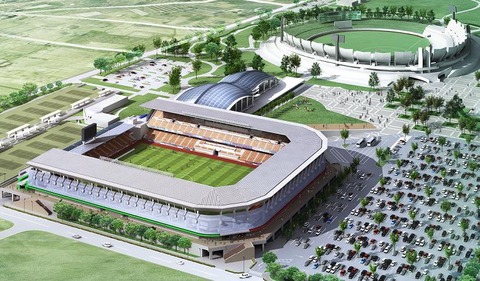 南長野運動公園総合球技場