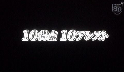 10得点10アシスト