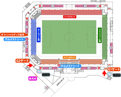 南長野案内図